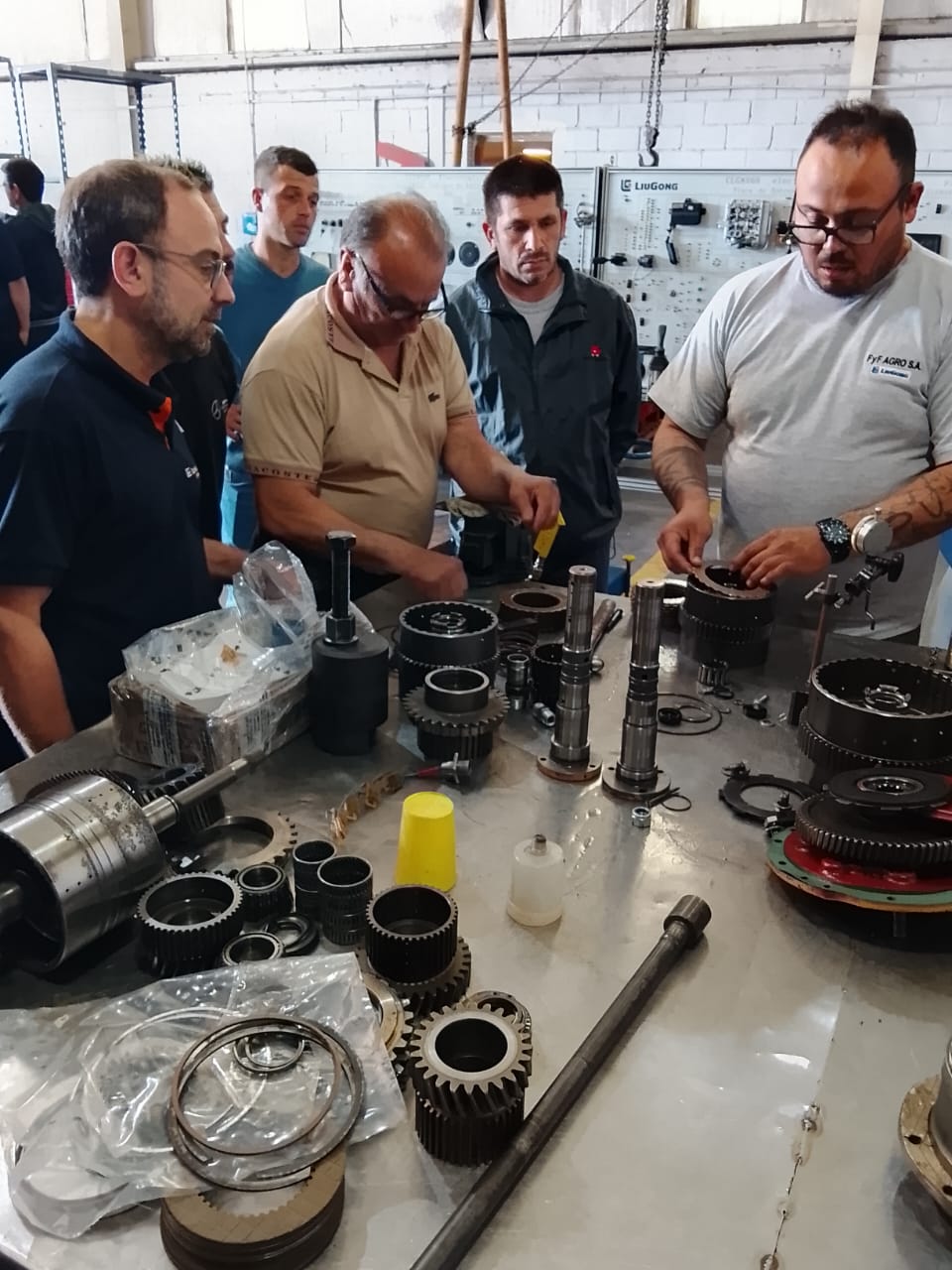 Capacitación en transmisiones